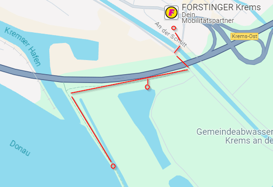 map of my classes excursion